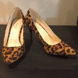 Leopard heels